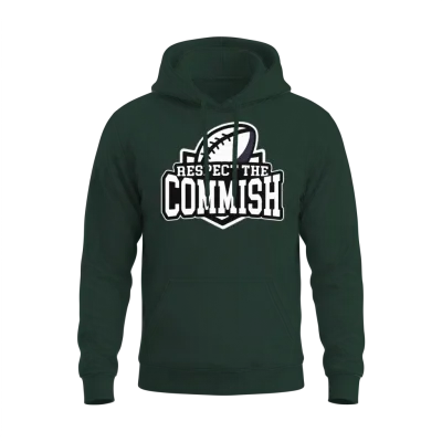 Respect the Commish Unisex Hoodie - Forest