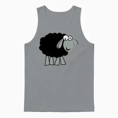Sheep Unisex Tank Top - Sport Grey