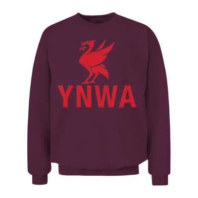 Ynwa Liverpool Soccer Gift Unisex Sweatshirt - Maroon