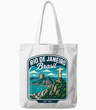 Rio De Janeiro Voyage En Famille Brésil Rio Vacances Tote Bags - White