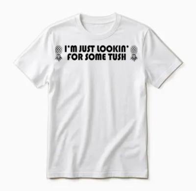 Funny Swinger Slogan Merchandise Unisex T-Shirt - White