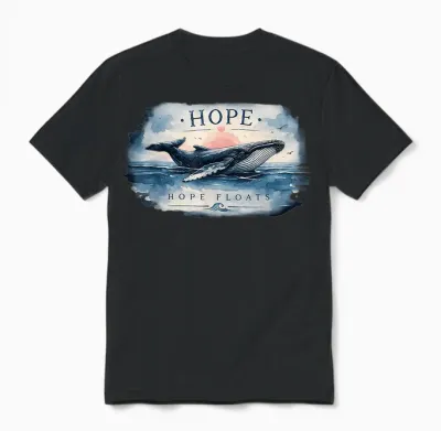 Timmy (hope) Der Buckelwal - Team Timmy Unisex T-Shirt - Black