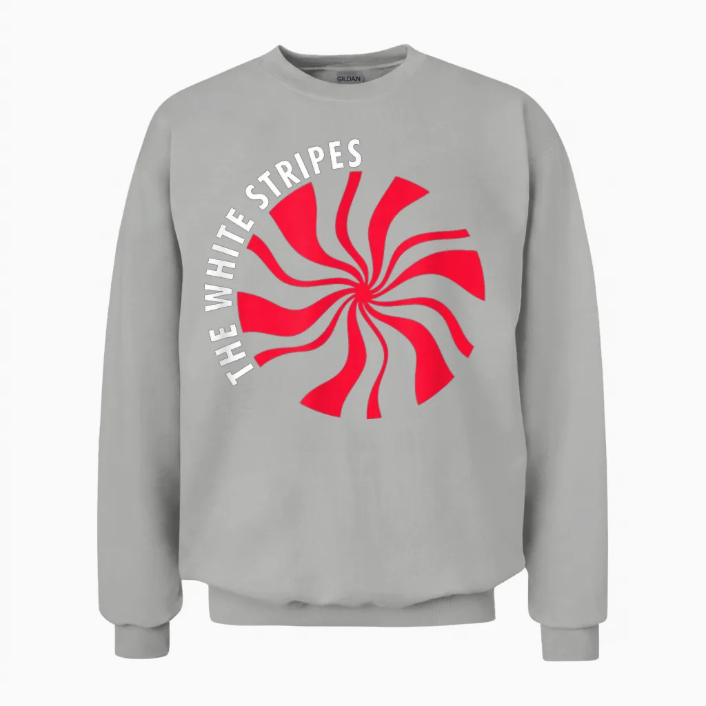 The White Stripes Unisex Sweatshirt in Ash