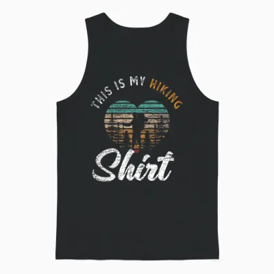 Hiking Hiking Unisex Tank Top - Black