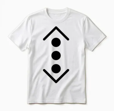 Cute Nice Tatoo Unisex T-Shirt - White