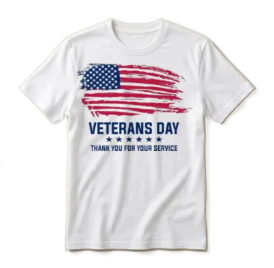 Veterans Day Classic Unisex T-Shirt - White