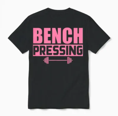 Bench Press Bench Press Bench Press Bench Press Unisex T-Shirt - Black