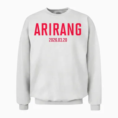 Arirang Unisex Sweatshirt - White