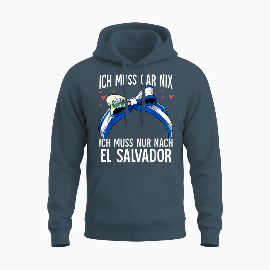 El Salvador Unisex Hoodie in Dark Heather
