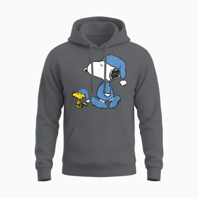 Peanuts - Snoopy Sleep Cap Good Night Unisex Hoodie - Charcoal