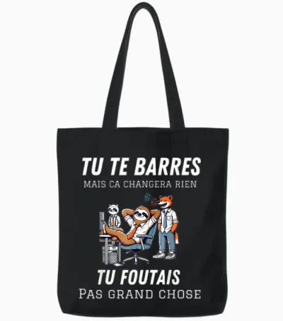 Gift Idea Retirement Funny Leaving Colleague Work Tote Bags - Black
