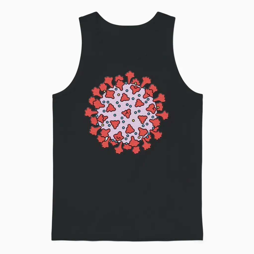 Middle East Unisex Tank Top in Black