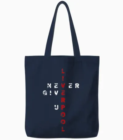 Liverpool T-Shirt Gift Liverpool England Great Britain Tote Bags - Navy