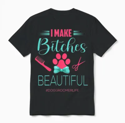 Dog Groomer Shirt Dog Grooming Outfit Funny Dog Gr Unisex T-Shirt - Black