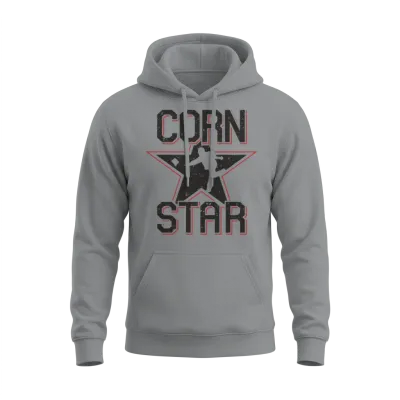 Corn Star Unisex Hoodie - Sport Grey