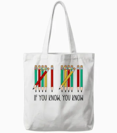 Funny Six Seven 6 7 Meme Gen Alpha 67 if You Know You Know Tote Bags - White