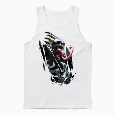 Marvel Universe Venom Inside Me Unisex Tank Top - White