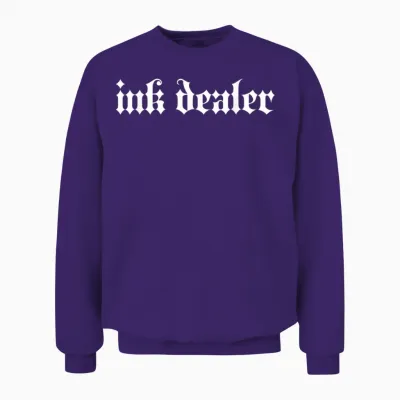Ink Dealer Tatouage Vintage Tatouage Drôle Maman Tatouage Unisex Sweatshirt - Purple