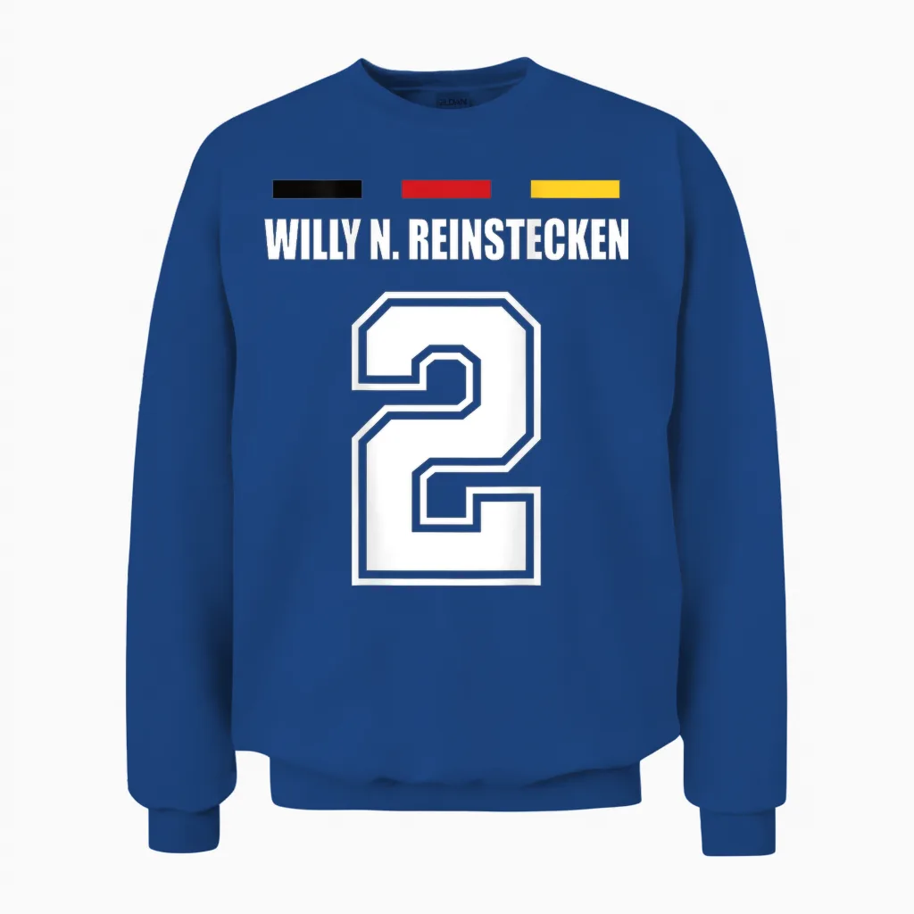 Lustige Namen Deutschland Trikot Für Mallorca Und Die Party Unisex Sweatshirt in Royal