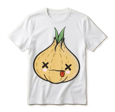 Funny Dead Onion Unisex T-Shirt - White