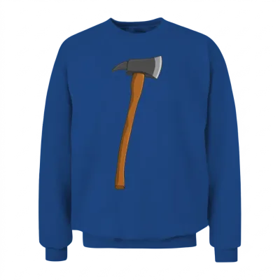 Axe Unisex Sweatshirt - Royal