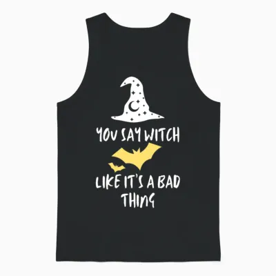 Halloween Gift 2022 Happy Halloween 2022 Unisex Tank Top - Black