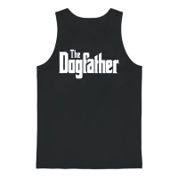 Dog Father — Lovers Gift Unisex Tank Top - Black – 1
