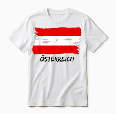 österreichische Flagge österreich Team Fan Trikot Unisex T-Shirt - White