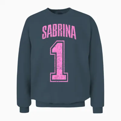 Sabrina Supporter Number 1 Biggest Fan Unisex Sweatshirt - Dark Heather