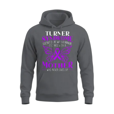 Turner Syndrome Support Turner Syndrome Awareness Unisex Hoodie - Charcoal