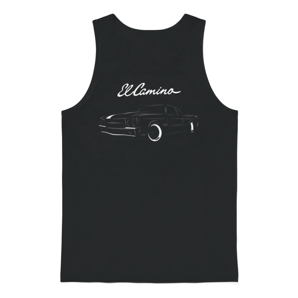 El Camino Unisex Tank Top - Black