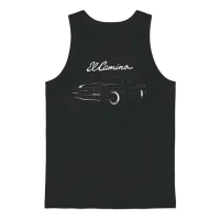 El Camino Unisex Tank Top - Black – 1