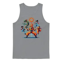Dragon Ball Design 2024 Summer Time Unisex Tank Top - Sport Grey – 1