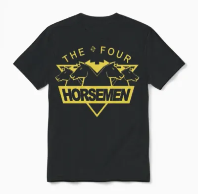 The Four Horsemen Unisex T-Shirt - Black
