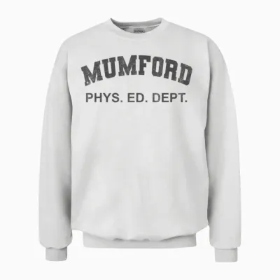 Mumford Phys Ed Dept Lustiges Halloween-Kostüm Unisex Sweatshirt - White