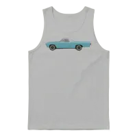 Cars Retro Classic Oldtimer — & Muscle Gift Unisex Tank Top - Ash – 1