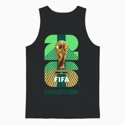Enfant Coupe Du Monde Fifa 26 Boston Trophy Couleur Unisex Tank Top - Black