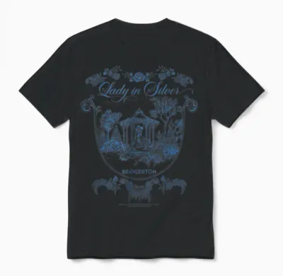 Bridgerton Fairytale Gazebo Offiziell Lizenziert Unisex T-Shirt - Black