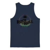 Rock N Roll Tequila Third Collection Unisex Tank Top - Navy – 1