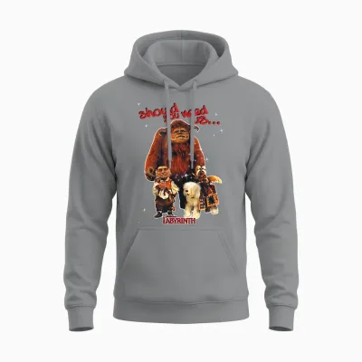 Labyrinth Should You Need Us Unisex Hoodie - Sport Grey