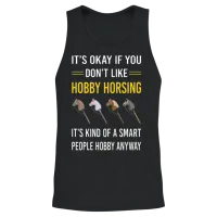 Hobby Horsing Horse Hobbyhorsing Hobbyhorse Unisex Tank Top - Black – 2