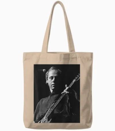 Mark Knopfler Dire Straits Live 1989 Tote Bags - Natural