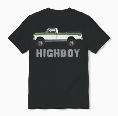 Highboy Limestone Green Unisex T-Shirt - Black