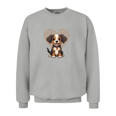 Dog Lover Unisex Sweatshirt - Ash