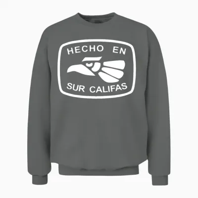 Hecho En Sur Califas So Cal Southern California Re Unisex Sweatshirt - Graphite Heather
