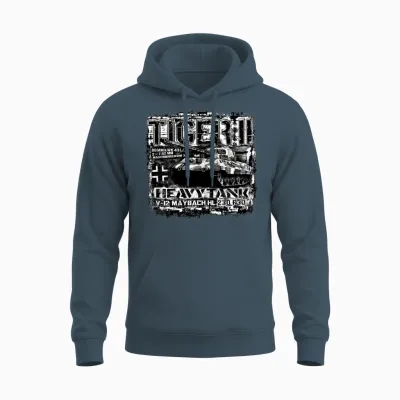 Tiger Ii Unisex Hoodie - Dark Heather