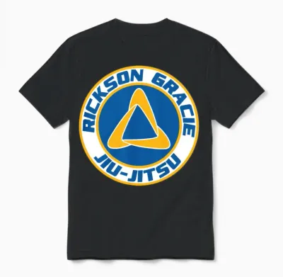 Rickson Gracie Jiu-Jitsu Unisex T-Shirt - Black