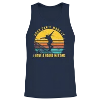 Skateboarder Retro Vintage Skateboarding Unisex Tank Top - Navy – 2