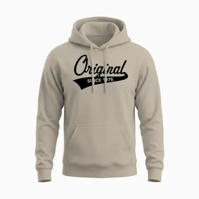 Original Since 1976 (year of Birth, Birthday / B) Unisex Hoodie - Sand