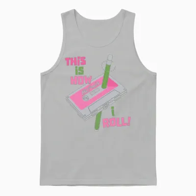 This Is How I Roll Unisex Tank Top - Ash